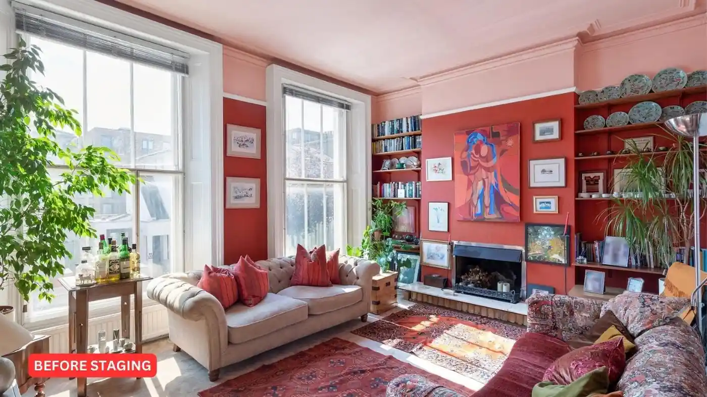 Before home staging rules applied