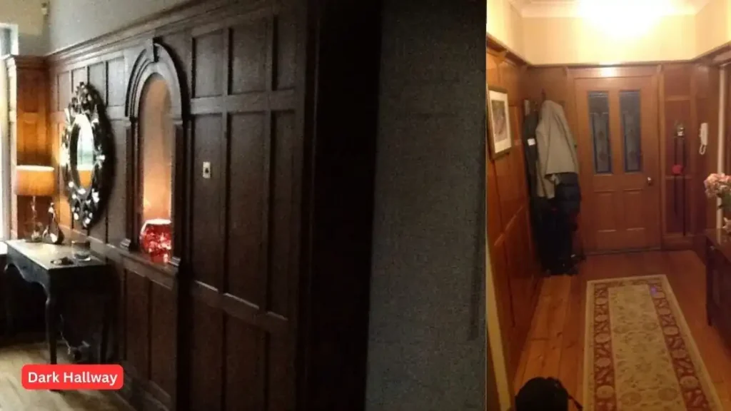 Decorate a long hallway with wood paneling using these tips.