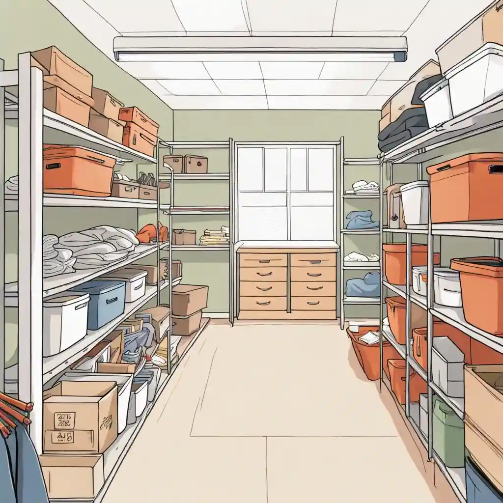 Konmari method for garage decluttering,
