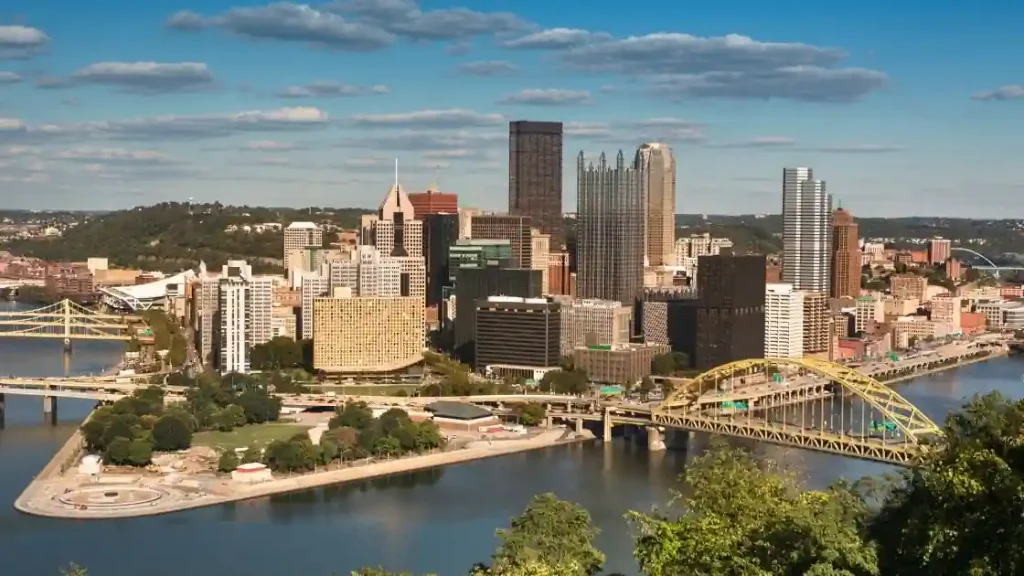 Pittsburgh, Pennsylvania skyline.