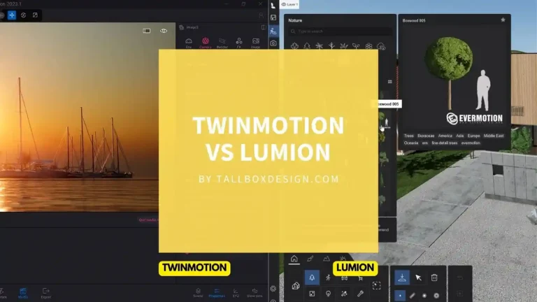 Read more about the article Twinmotion vs Lumion: Which is Better for 3D Visualization?
