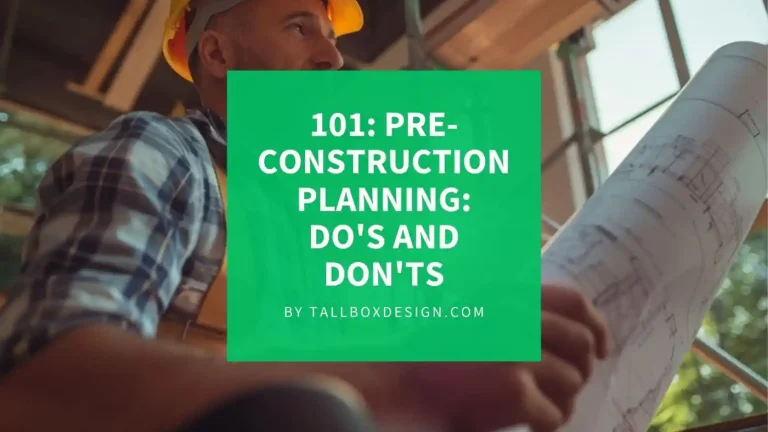 Read more about the article Steps of the Pre-Construction Planning