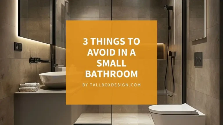 Read more about the article 3 Things to Avoid Using in a Small Bathroom