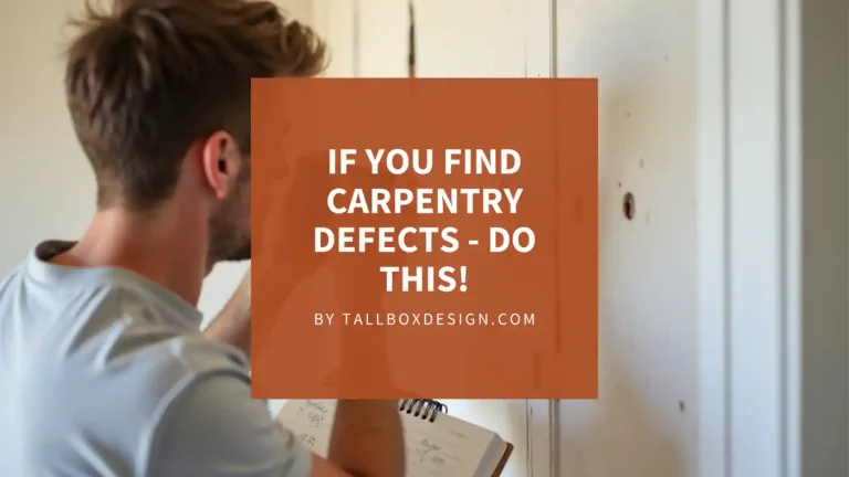 Read more about the article You Found Carpentry Defects During Home Renovation?