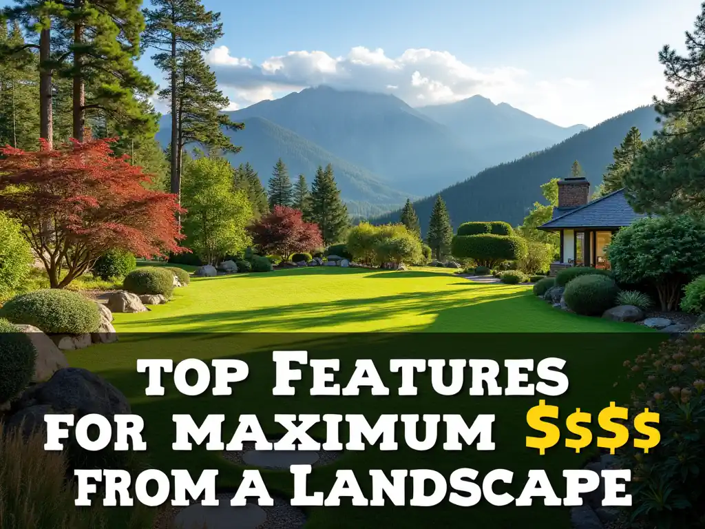 Top Features for Maximum $$$ from a Landscape