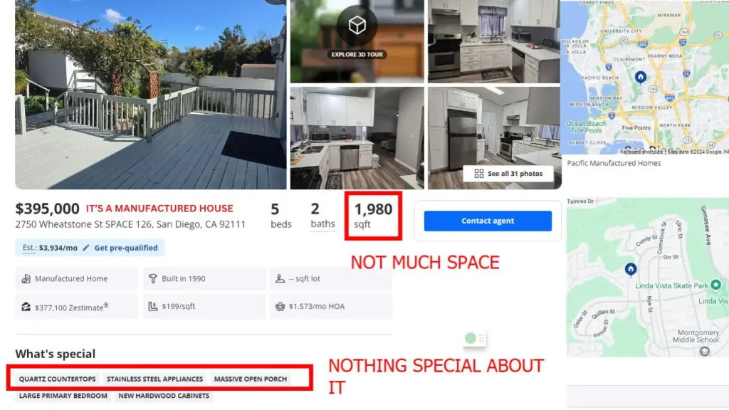 Discover this charming 5-bed, 2-bath manufactured house boasting 1,980 sq ft. Perfect for those dreaming of homeownership, this listing includes detailed property information and stunning photos of both the interior and exterior. Don’t miss your chance to buy or rent your ideal home today!