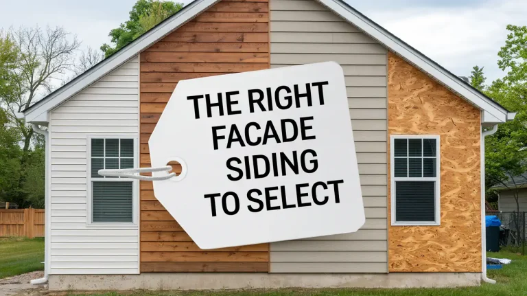 Read more about the article Choosing the Right Siding for Your New Construction Project
