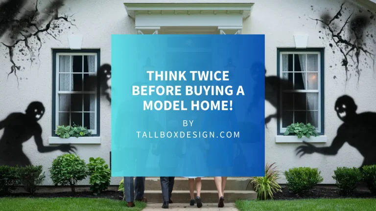 Read more about the article Why might buying a model home be a bad idea?