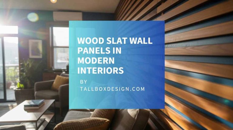 Read more about the article 3 Things to know about wood slat wall panels