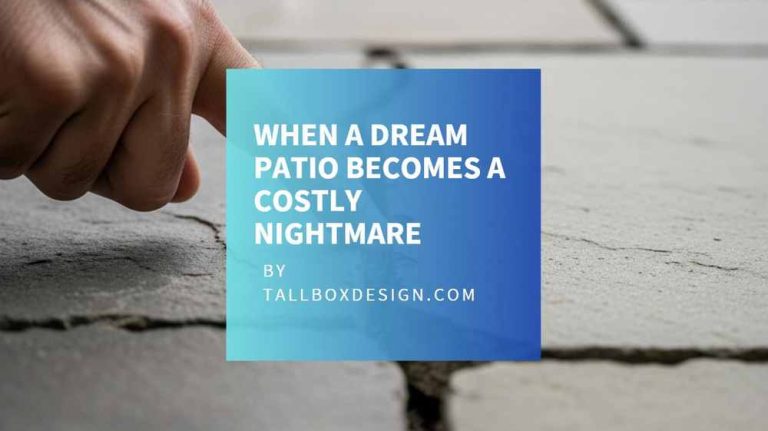 Read more about the article Patio Gone Wrong: When Landscaping Projects Fail After Installation