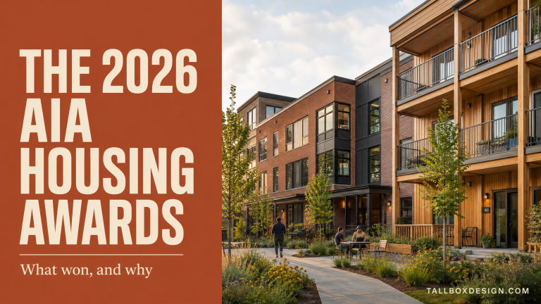Read more about the article The 2026 AIA Housing Awards: What Won, and What It Signals