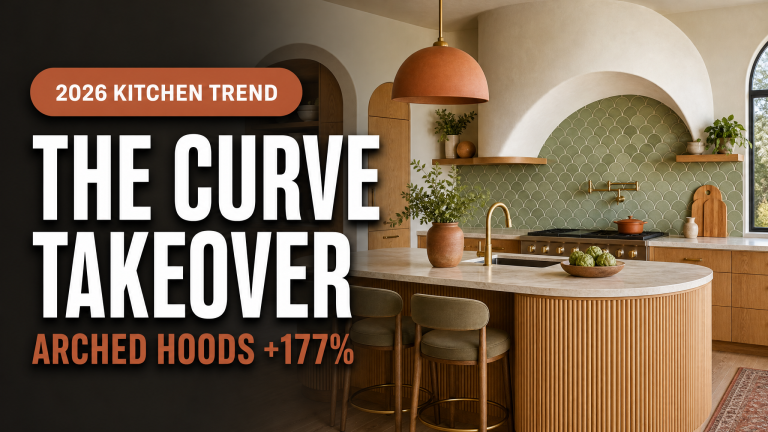 Read more about the article The Curve Takeover: Which 2026 Kitchen Curves Will Last, and Which Will Date