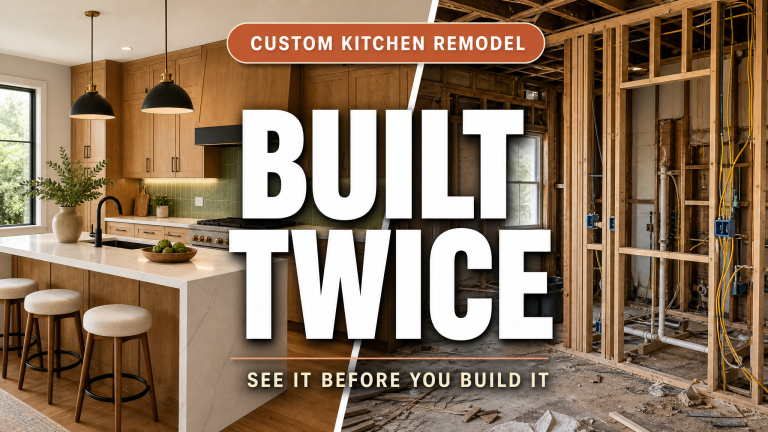 Read more about the article Before the Walls Move: What a 3D Model Reveals About Your Custom Kitchen Remodel