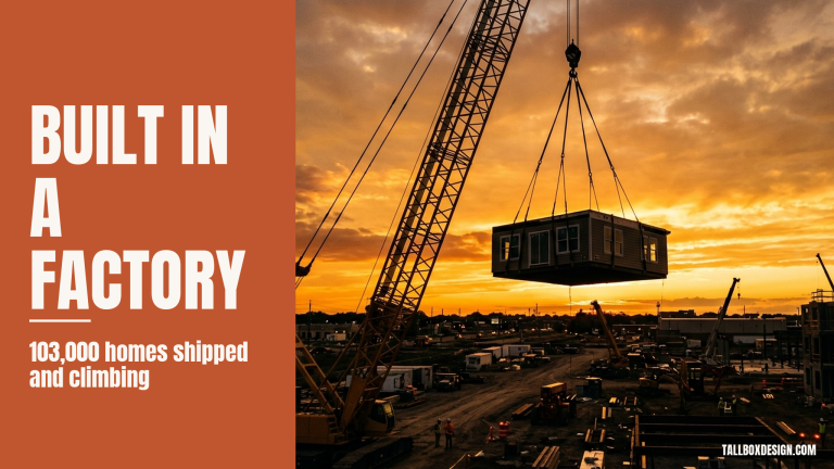 Read more about the article 103,000 Homes Left the Factory: Why Prefab Is 2026’s Affordability Play