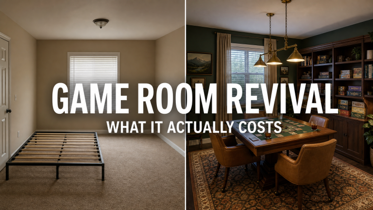 Read more about the article The Game Room Revival: What Converting a Spare Room Actually Costs in 2026