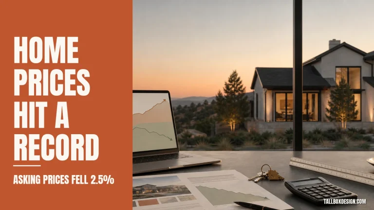 Read more about the article Home Prices Hit a Record While Asking Prices Fell 2.5%: Which Number Matters to Buyers?