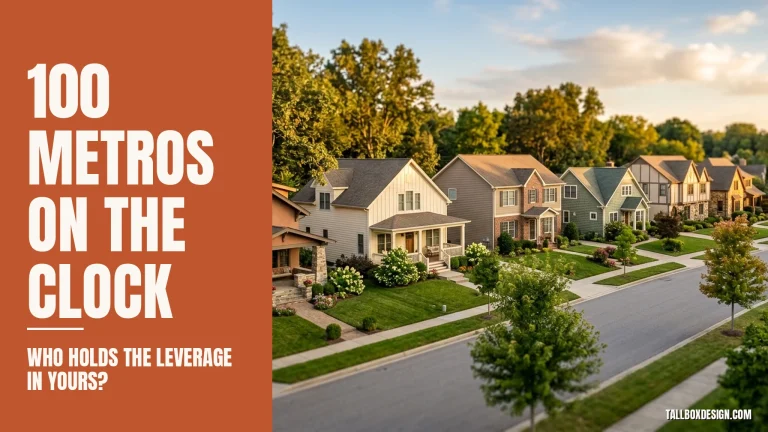 Read more about the article Realtor.com’s Market Clock now spans 100 metros. Your city’s leverage hour is the one to read.