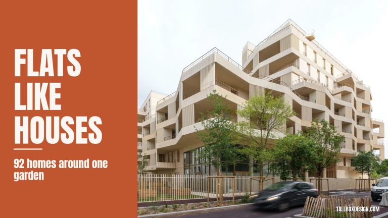 Read more about the article Paysage Habité in Rueil-Malmaison: 92 flats designed to feel like houses